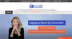 Desktop Screenshot of ebruakcakanat.com